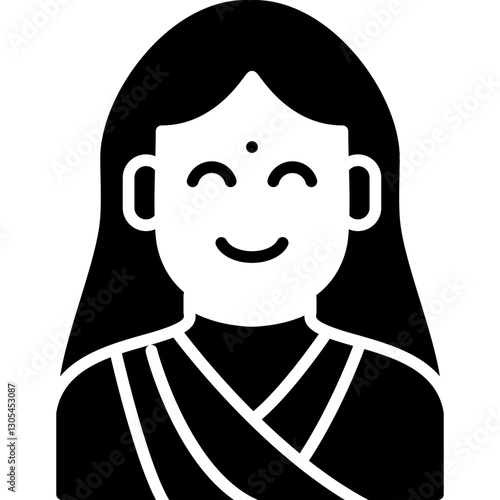 Indian Costumes Icon Vector Element