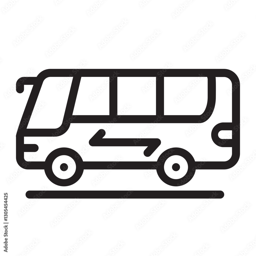 bus line icon