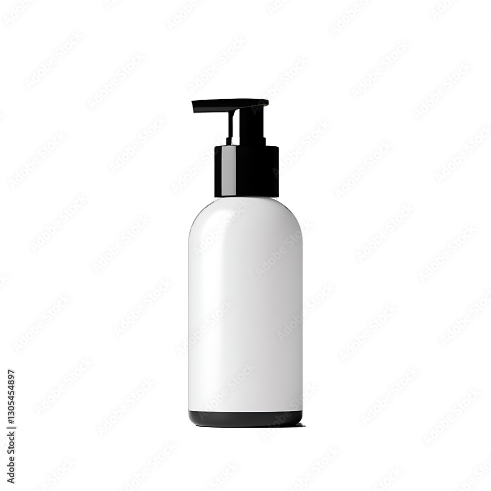 eye makeup remover bottle 3D render eye makeup remover bottle 3D render