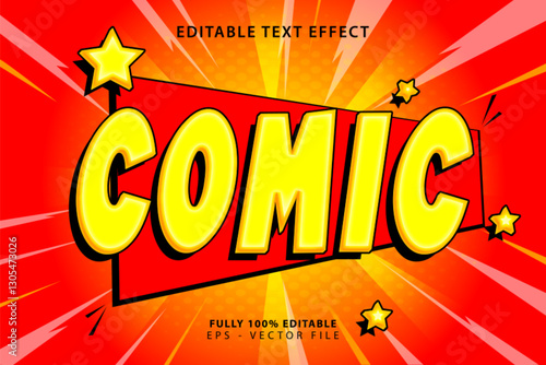 Explosion of Creativity: Bold and Cool Comic Text Effects!