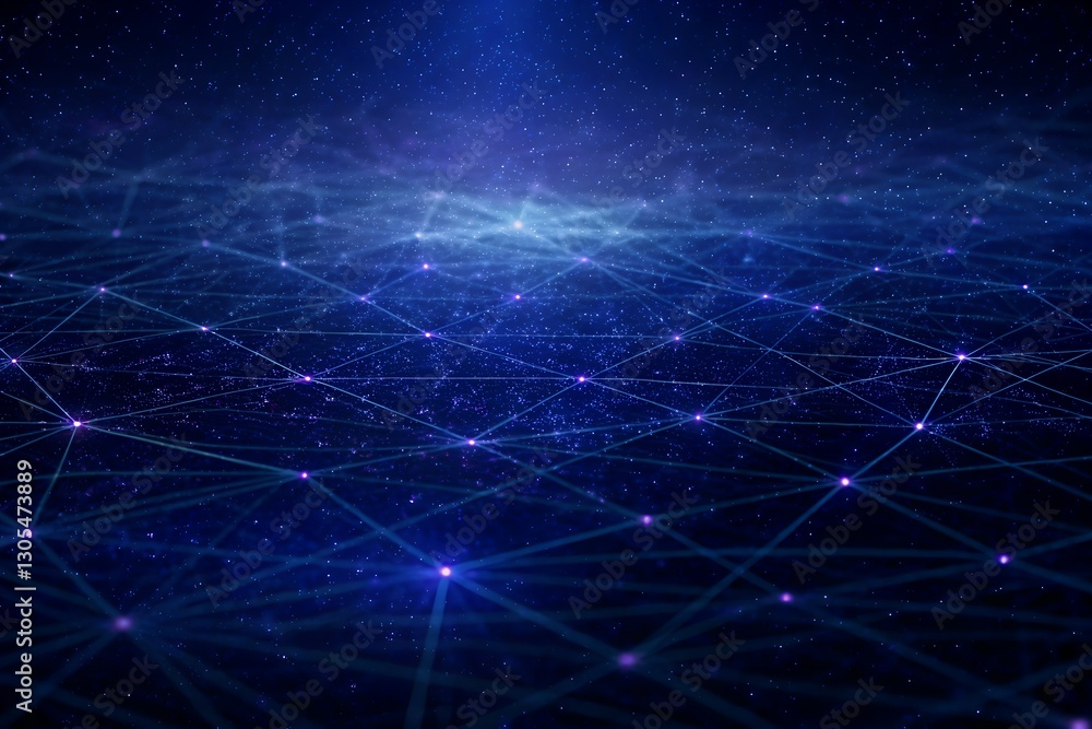 cosmic digital illustration with deep space backdrop, scattered stars, and futuristic grid-like structure cosmic digital illustration with deep space backdrop, scattered stars, and futuristic grid-like structure