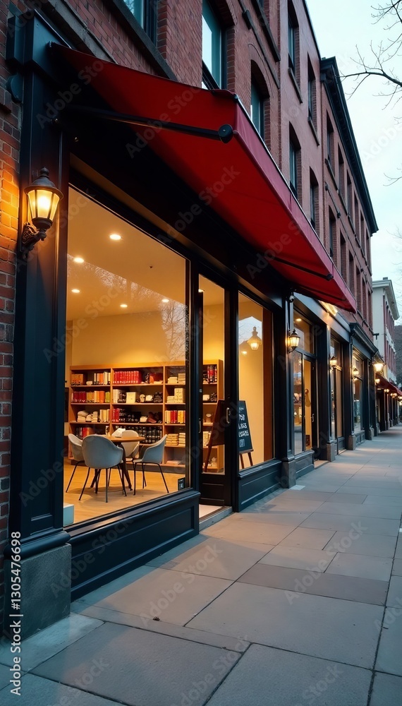 Spacious retail storefront with Spacious retail storefront with