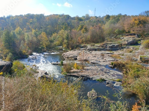 river in the mountains