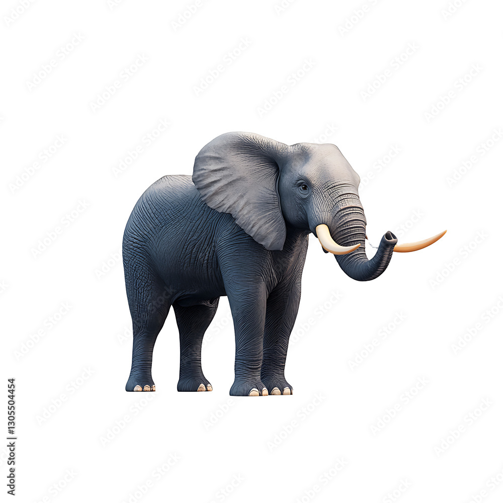Obraz premium elephant 3D render