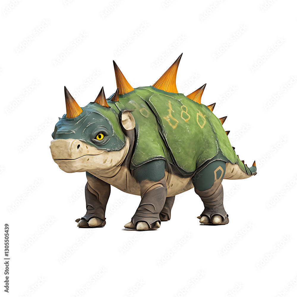 Fototapeta premium rhino 3D render