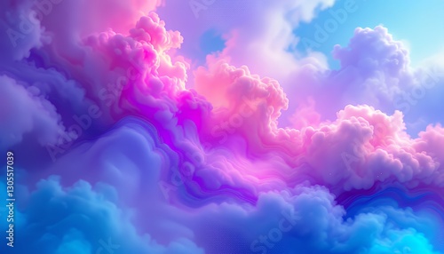pink-purple-clouds-blue-sky-abstract-background
