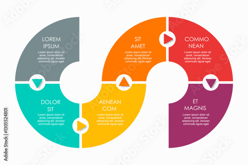 Infographic design template with place for your data. Vector illustration.
