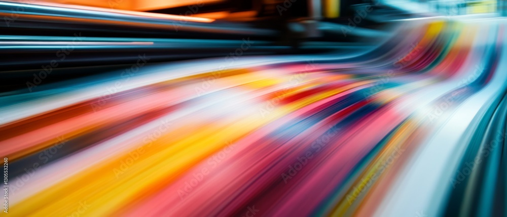 A vibrant swirl of colors streaks across the frame, creating a dynamic abstraction that evokes movement and fluidity. A vibrant swirl of colors streaks across the frame, creating a dynamic abstraction that evokes movement and fluidity.