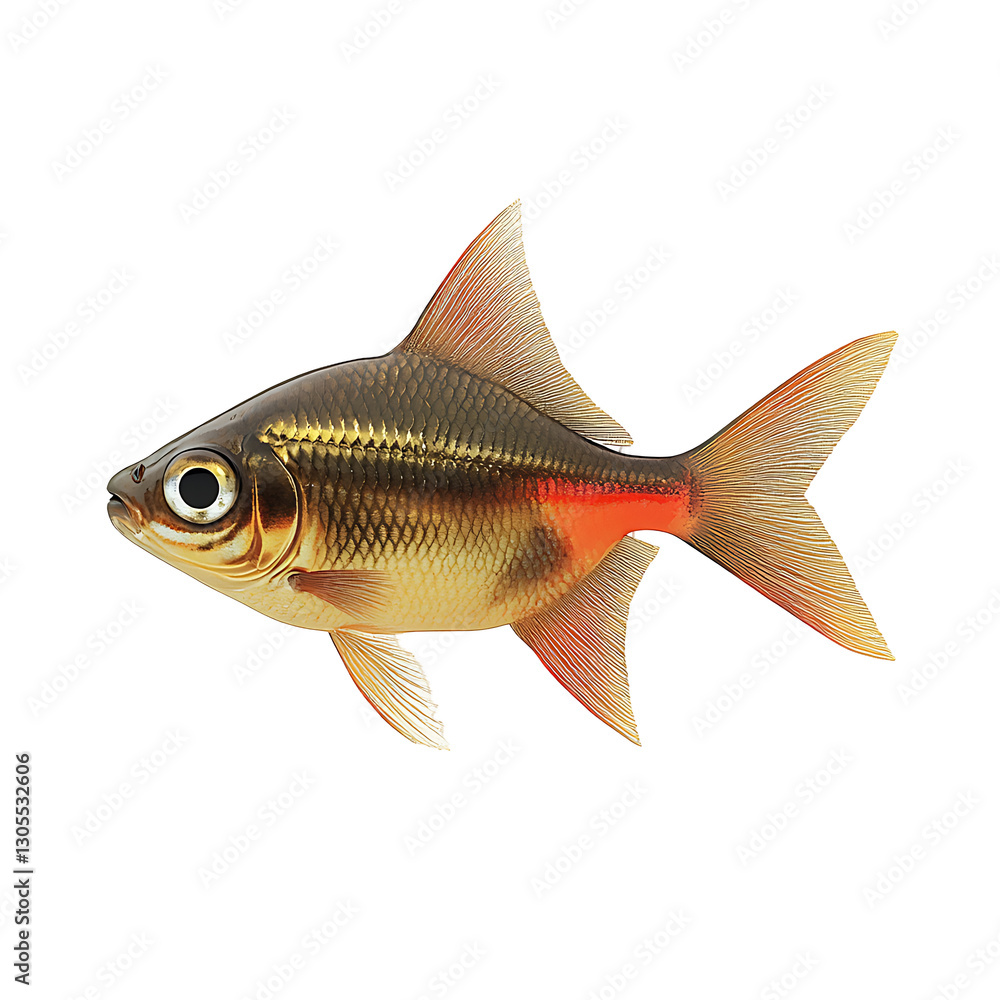 Fototapeta premium tetra fish 3D render