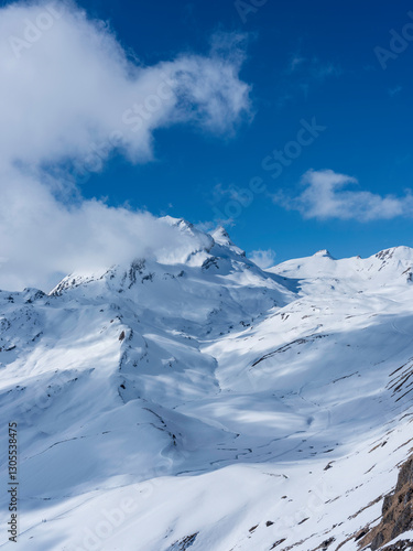 Schnee und Landschaft bei Grindelwald