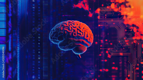 brain technology circuits artificial intelligence AI A.I. futuristic quantum computing