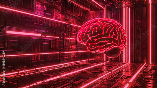 brain technology circuits artificial intelligence AI A.I. futuristic quantum computing