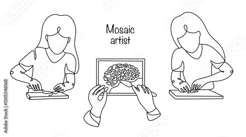 Mosaic artist