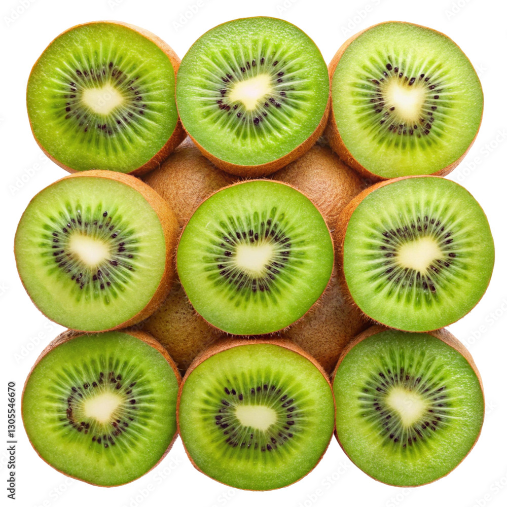 Fototapeta premium kiwi fruit slices