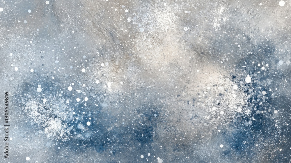 An abstract artwork showing a celestial snow like pattern design An abstract artwork showing a celestial snow like pattern design