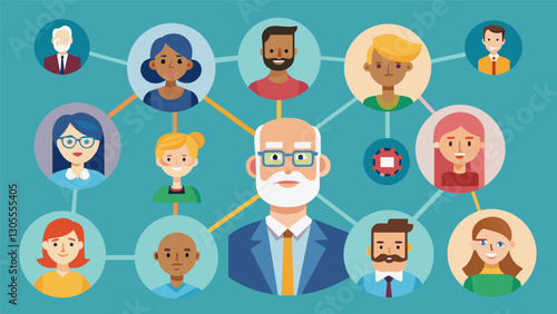 Utilizing their extensive network and years of industry experience baby boomer freelance consultants are able to provide valuable connections and resources to businesses looking to. Vector