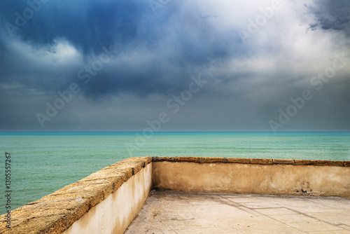 Photos Ocean View from an 18th Century Wall in Cadiz, Spain