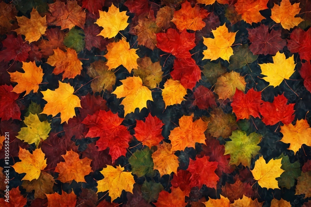Fototapeta premium autumn leaves background
