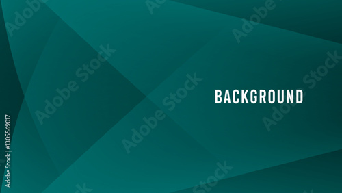 Bild auf Leinwand Abstract background with turquoise triangle pattern, cross shape, modern geometr
