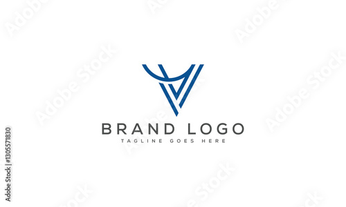 Free Download letter V logo design vector template design for brand. - GFXLoad
