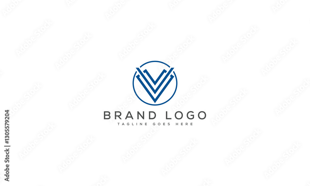 letter V logo design vector template design for brand. letter V logo design vector template design for brand.