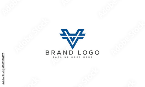 Free Download letter V logo design vector template design for brand. - GFXLoad