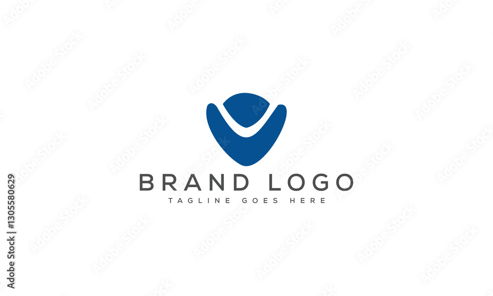 letter V logo design vector template design for brand. letter V logo design vector template design for brand.