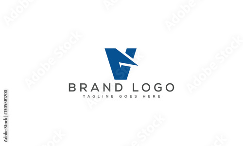 Free Download letter V logo design vector template design for brand. - GFXLoad