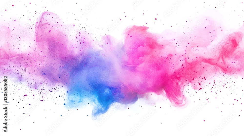 Bright colorful smoke art creates an abstract and vibrant composition Bright colorful smoke art creates an abstract and vibrant composition