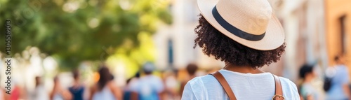 Wallpaper Mural Person enjoying a sunny day outdoors. Torontodigital.ca