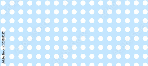 Blue abstract background with white dots