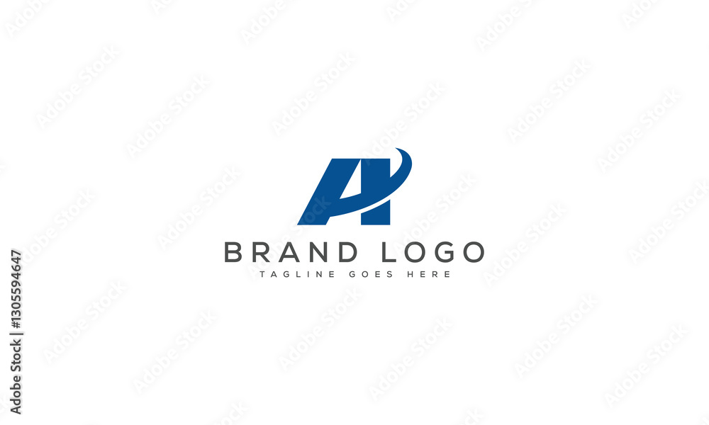 letter A logo design vector template design for brand. letter A logo design vector template design for brand.