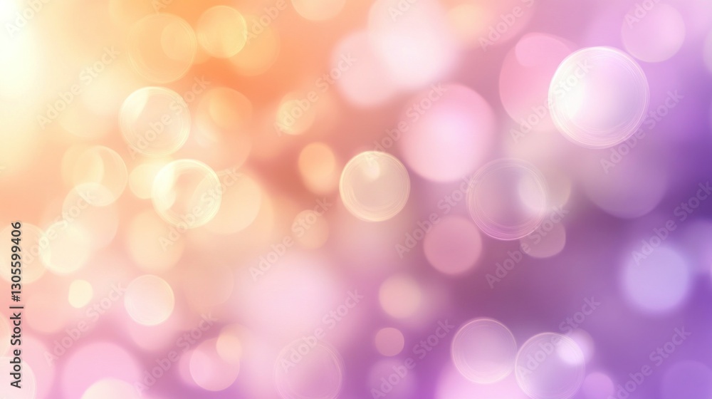 Soft Colorful Bokeh Background Displays Round Blurry Light Shapes Soft Colorful Bokeh Background Displays Round Blurry Light Shapes