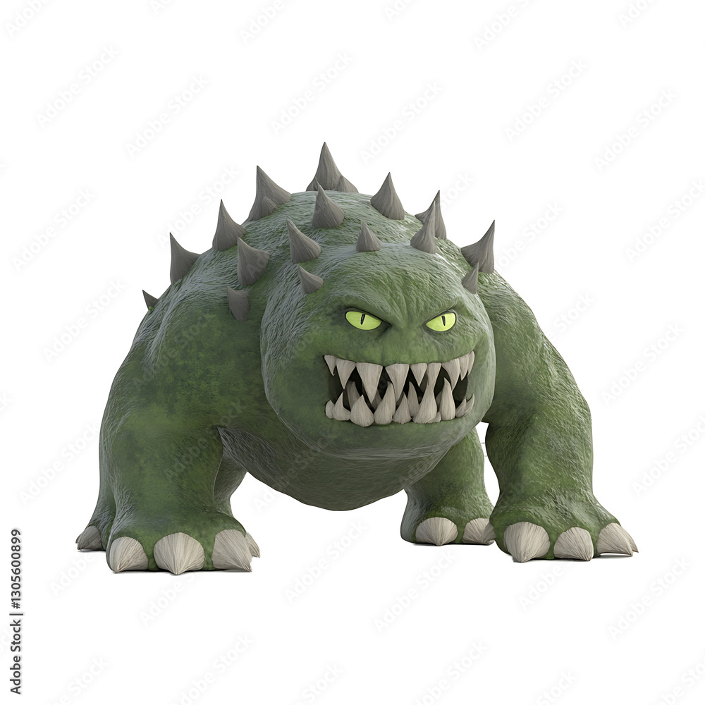 Fototapeta premium shadow beast boss 3D render