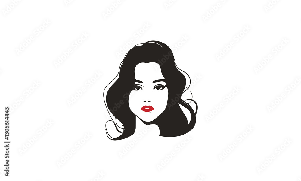 Girl With Red Lipstick Girl With Red Lipstick