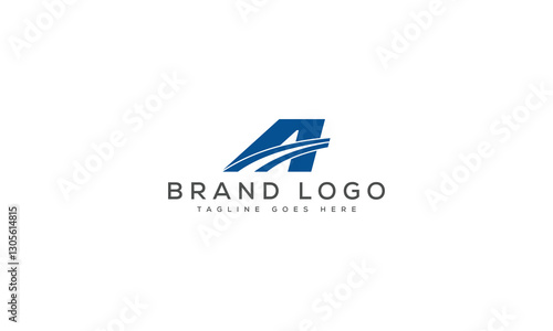 Free Download letter A logo design vector template design for brand. - GFXLoad