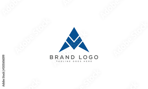 Free Download letter A logo design vector template design for brand. - GFXLoad