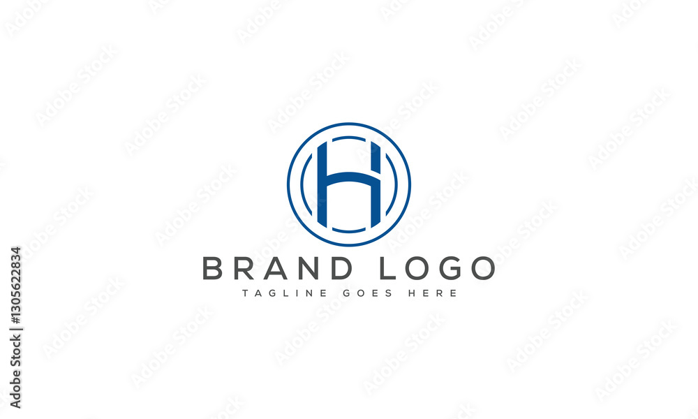 letter H logo design vector template design for brand. letter H logo design vector template design for brand.