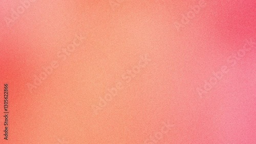 Peach orange pink color gradients backgrounds noise grain effect textures abstract blurred grunge neutral plain retro vintage colorful surface copy space