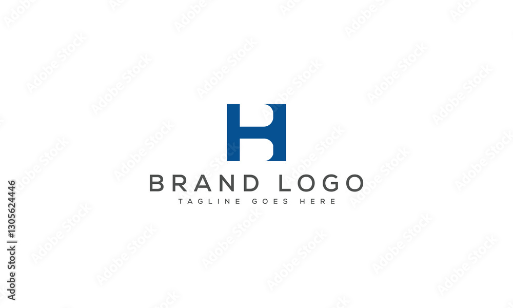 letter HB logo design vector template design for brand. letter HB logo design vector template design for brand.