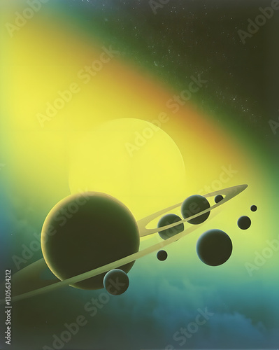 sun and planet