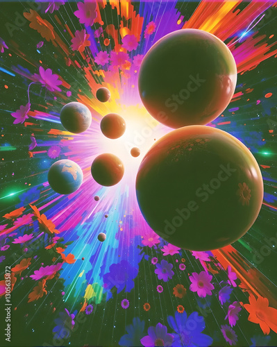 abstract space background