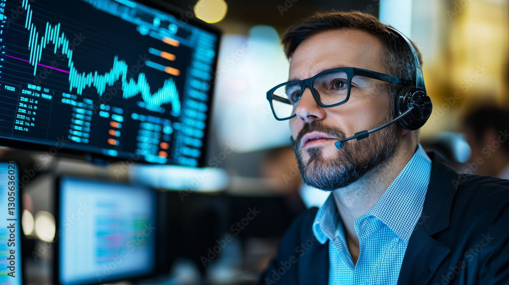 Stock trader engaged in a dynamic trading environment Stock trader engaged in a dynamic trading environment