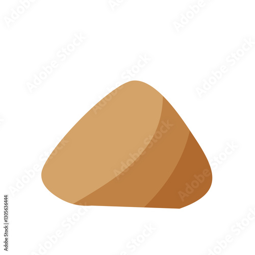 brown stones illustration
