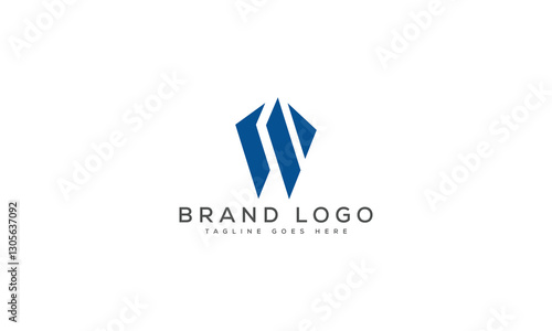 letter W logo design vector template design for brand.