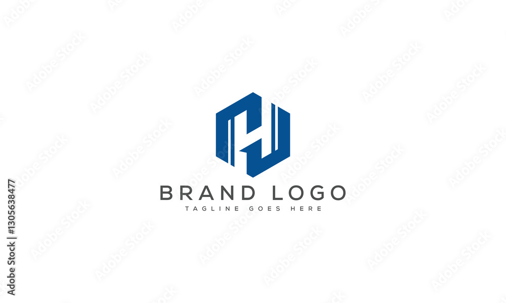 letter H logo design vector template design for brand. letter H logo design vector template design for brand.