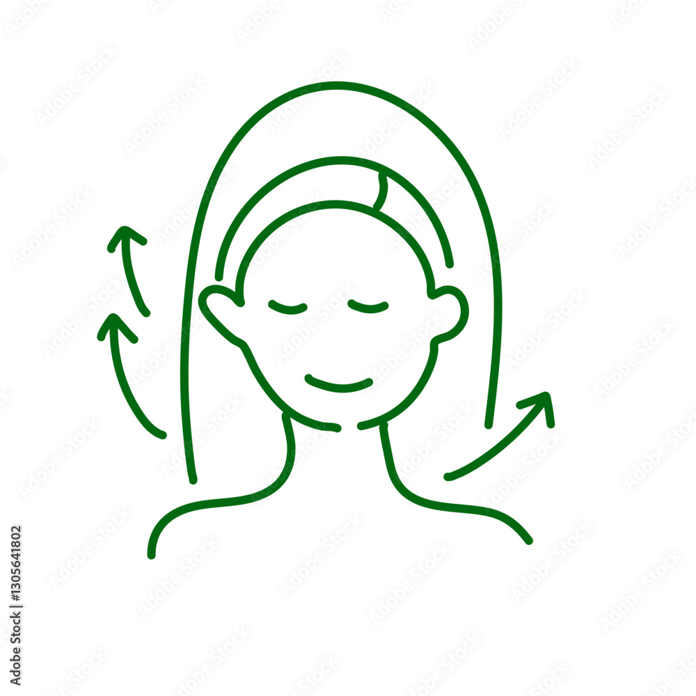 Obraz premium Spa Related Vector Line Icons 