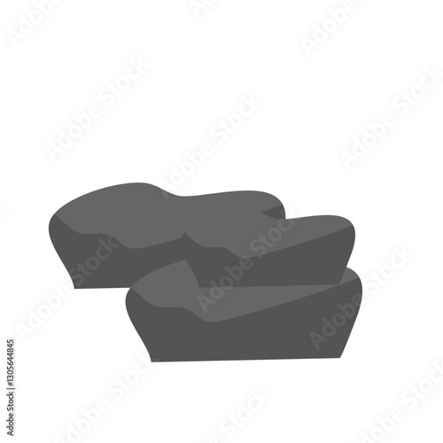 Simple rock illustration
