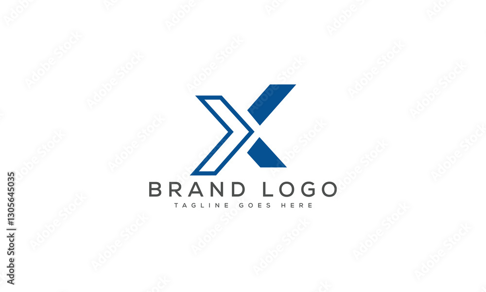 letter X logo design vector template design for brand. letter X logo design vector template design for brand.