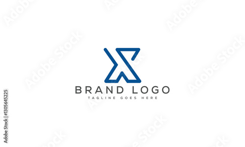 Free Download letter X logo design vector template design for brand. - GFXLoad